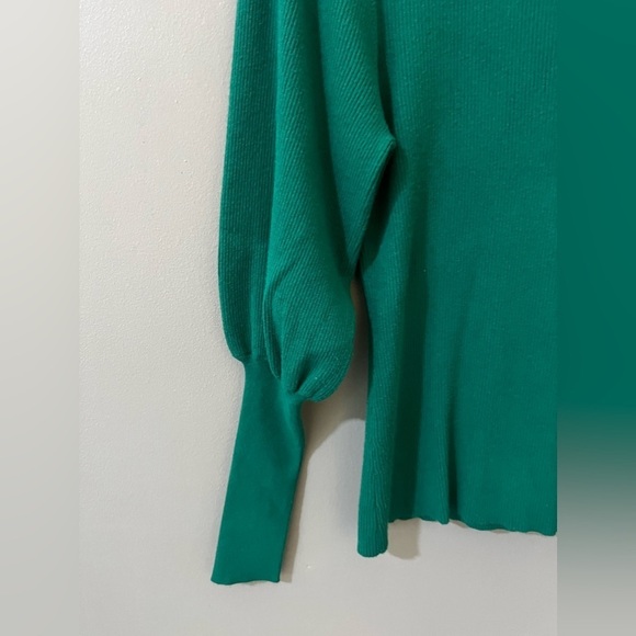 Milly Green Crew Neck Sweater - Picture 2 of 6